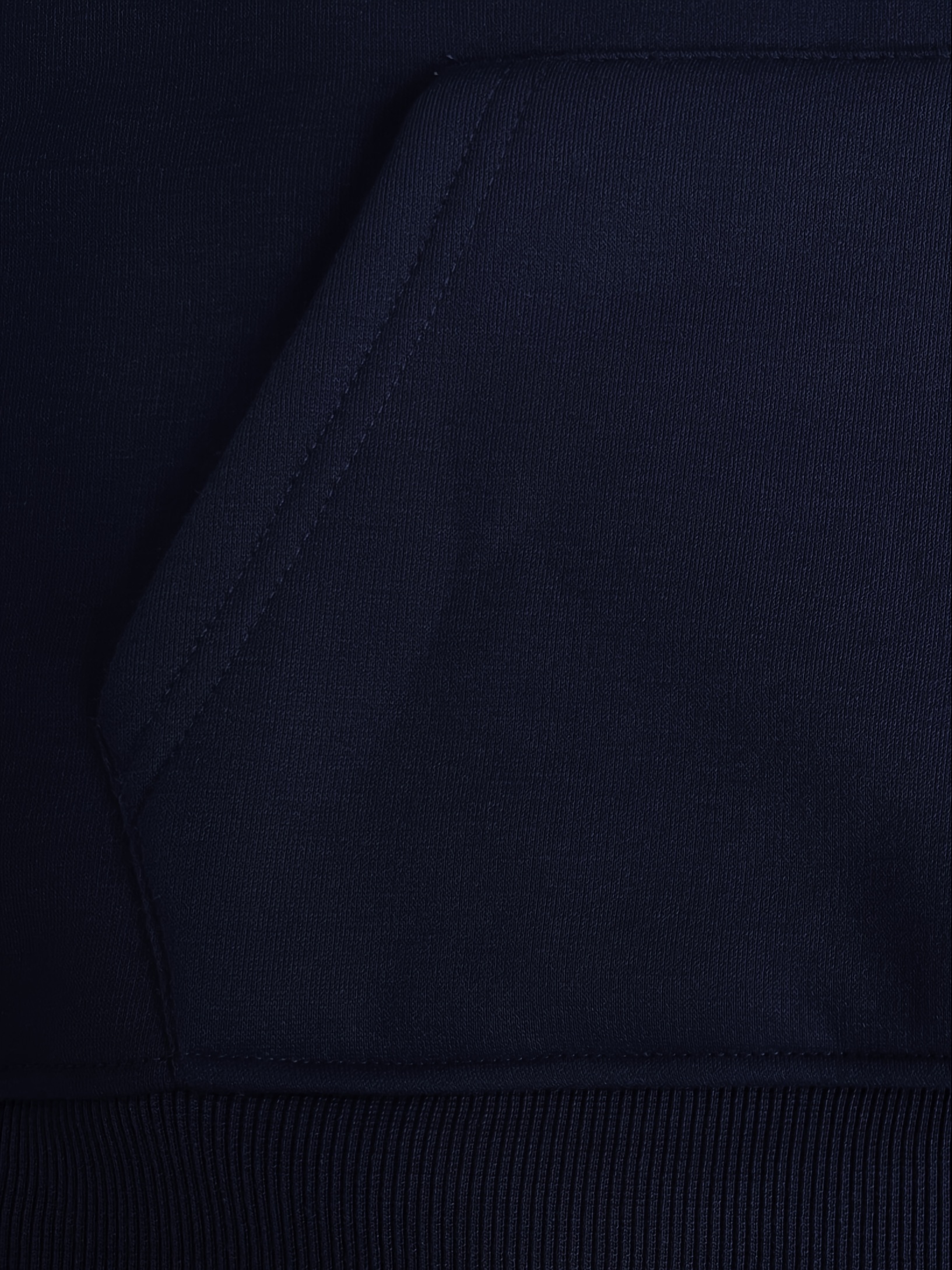 solid kangaroo pocket hoodie casual long sleeve hoodie for fall winter womens clothing details 3